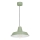 Lámpara colgante CLASS 1xE27/15W/230V Verde