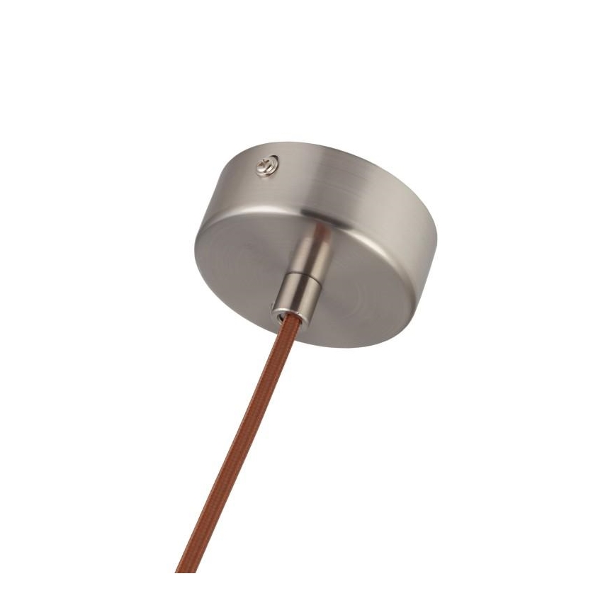 Lámpara colgante con cable 1xGU10/10W/230V Ø 11 cm madera maciza/fresno