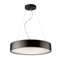 Lámpara colgante con cable 3xE27/60W/230V ? 47 cm pino