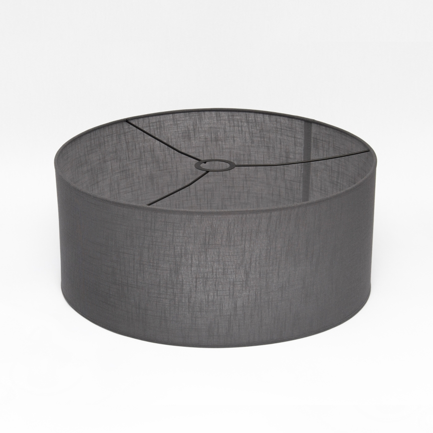 Lámpara colgante con cable ALBA 1xE27/15W/230V Ø 40 cm gris