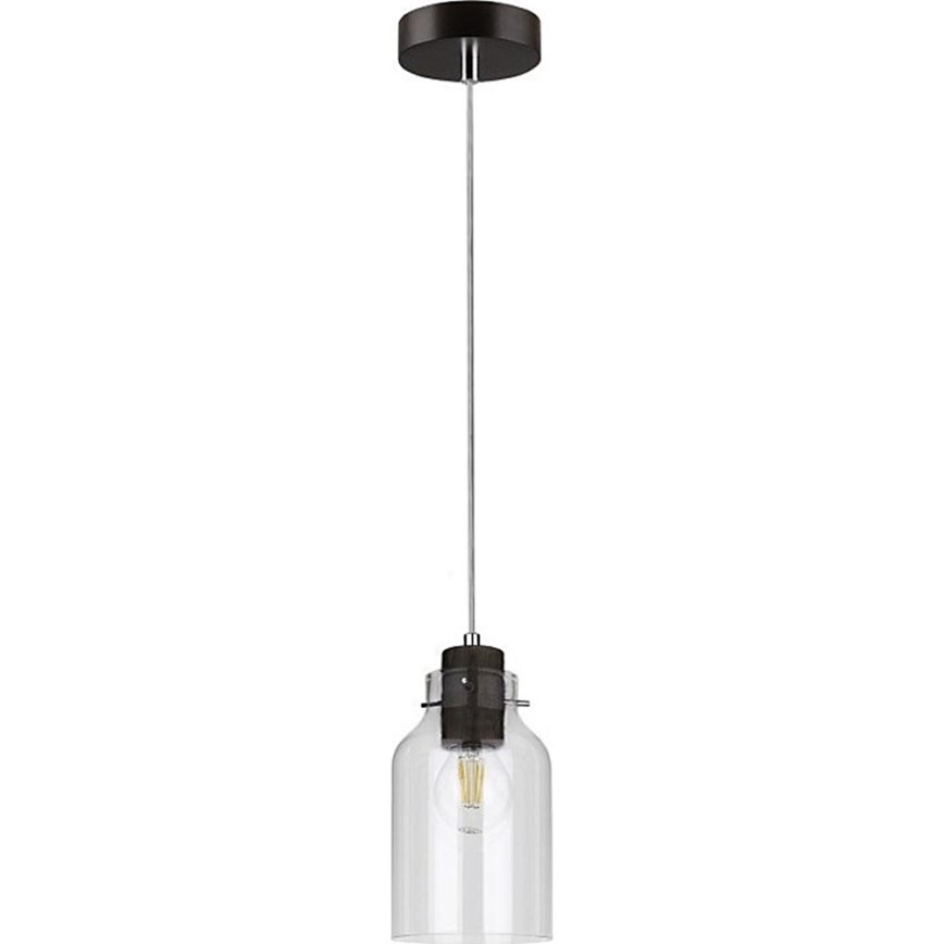 Lámpara colgante con cable ALESSANDRO 1xE27/60W/230V haya