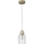 Lámpara colgante con cable ALESSANDRO 1xE27/60W/230V roble