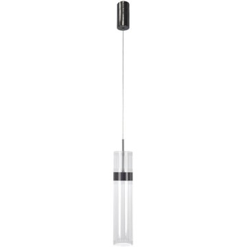 Lámpara colgante con cable AMBIENTE LED/6W/230V 3000/4000/6000K negra
