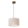 Lámpara colgante con cable ANTONIO 1xE27/60W/230V haya