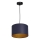 Lámpara colgante con cable ARDEN 1xE27/60W/230V Ø 25 cm morado/dorado