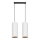 Lámpara colgante con cable AVALO 2xE27/60W/230V blanco/cobre
