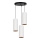 Lámpara colgante con cable AVALO 3xE27/60W/230V Ø 35 cm blanca/cobre