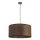 Lámpara colgante con cable BENITA 1xE27/40W/230V marrón/roble