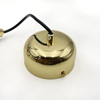 Lámpara colgante con cable BONNIE LED/15W/230V 3000K dorada