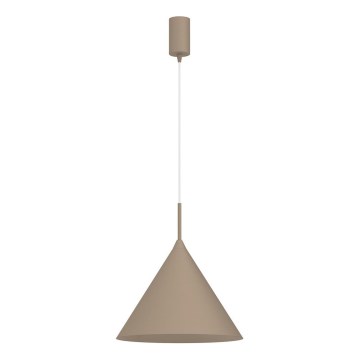Lámpara colgante con cable CAPITAL 1xGX53/15W/230V, diámetro 32 cm, beige