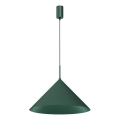 Lámpara colgante con cable CAPITAL 1xGX53/15W/230V, diámetro 46 cm, verde