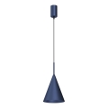 Lámpara colgante con cable CAPITAL 1xGX53/15W/230V, Ø 17 cm, azul
