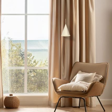 Lámpara colgante con cable CAPITAL 1xGX53/15W/230V Ø 17 cm crema