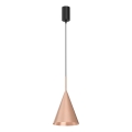 Lámpara colgante con cable CAPITAL 1xGX53/15W/230V Ø 17 cm oro rosa