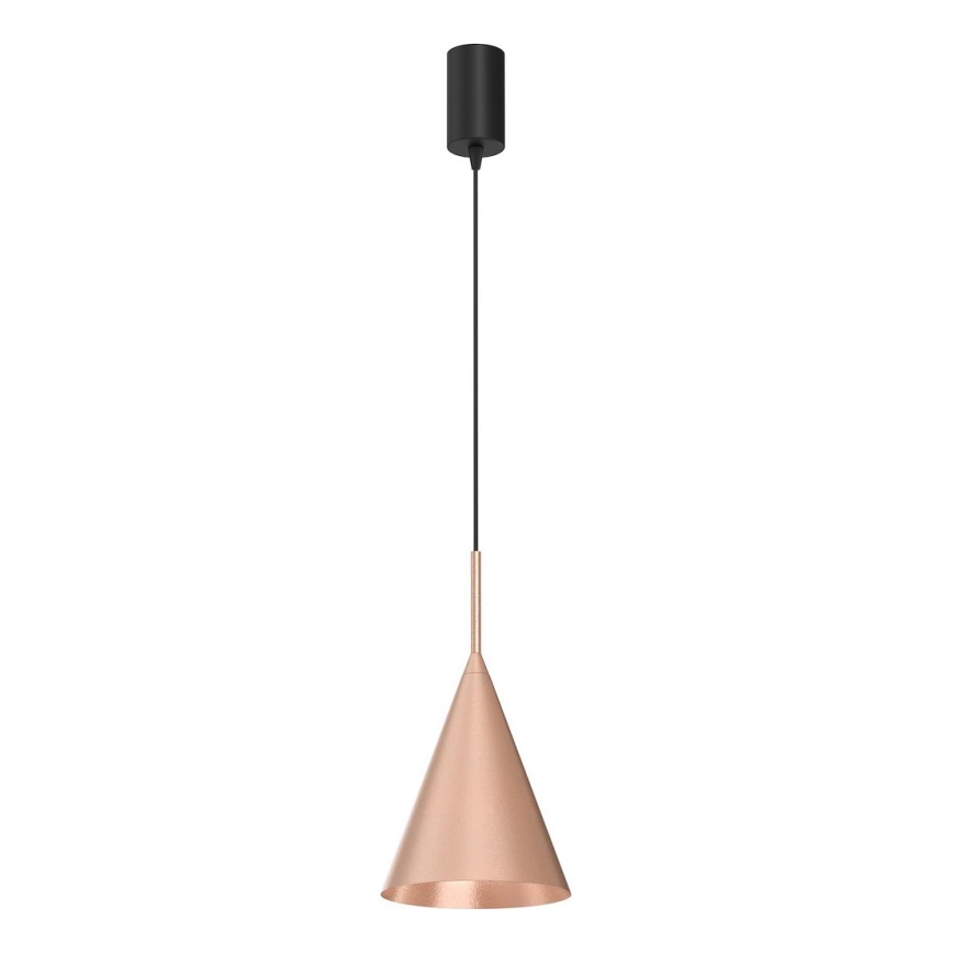 Lámpara colgante con cable CAPITAL 1xGX53/15W/230V Ø 17 cm oro rosa