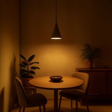 Lámpara colgante con cable CAPITAL 1xGX53/15W/230V Ø 17 cm topo