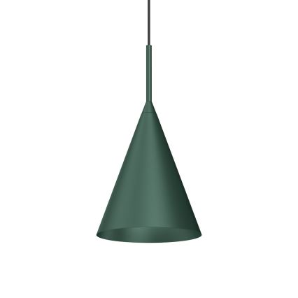 Lámpara colgante con cable CAPITAL 1xGX53/15W/230V Ø 17 cm verde