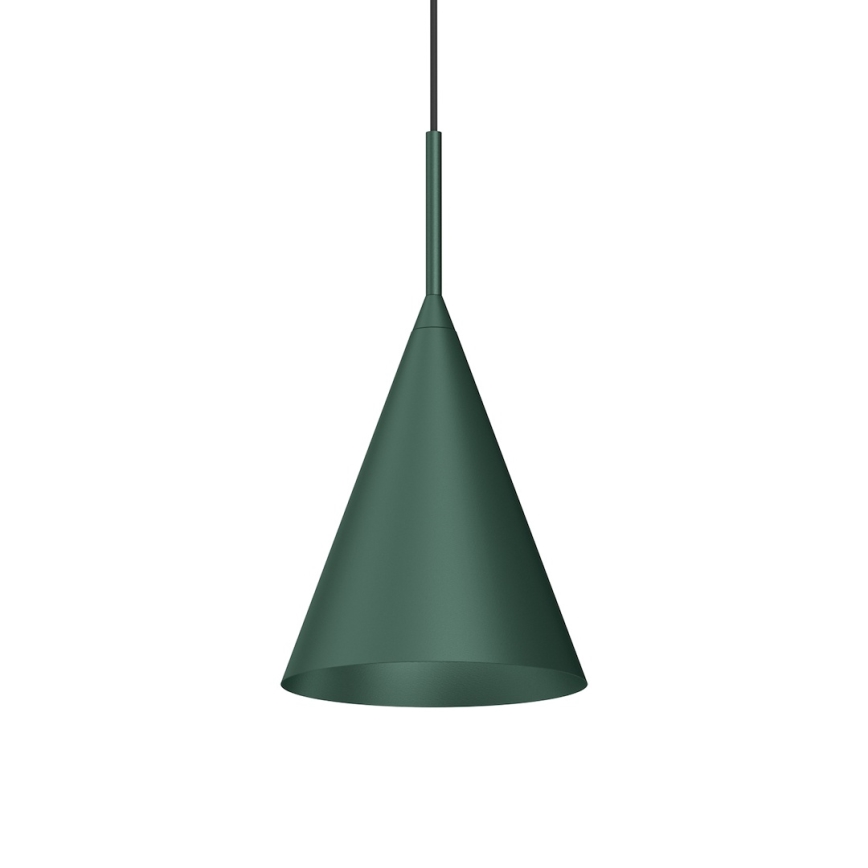 Lámpara colgante con cable CAPITAL 1xGX53/15W/230V Ø 17 cm verde