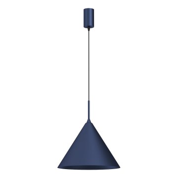 Lámpara colgante con cable CAPITAL 1xGX53/15W/230V Ø 32 cm azul