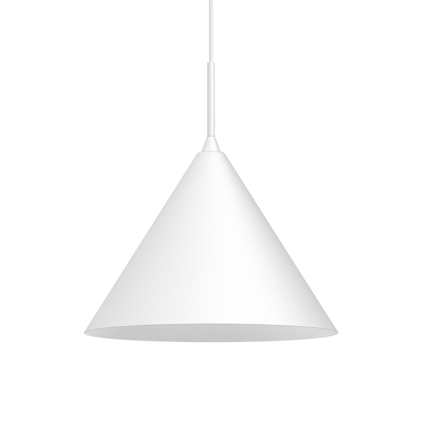 Lámpara colgante con cable CAPITAL 1xGX53/15W/230V Ø 32 cm blanca