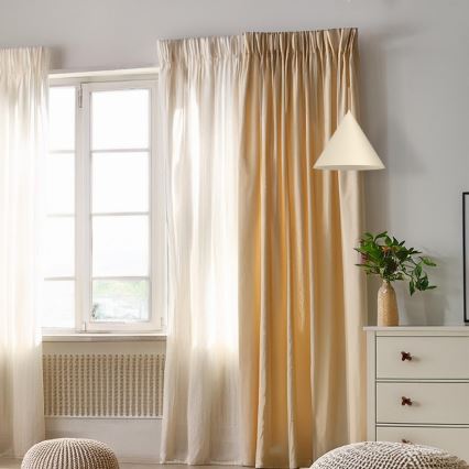 Lámpara colgante con cable CAPITAL 1xGX53/15W/230V Ø 32 cm color crema