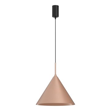 Lámpara colgante con cable CAPITAL 1xGX53/15W/230V Ø 32 cm oro rosa