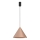 Lámpara colgante con cable CAPITAL 1xGX53/15W/230V Ø 32 cm oro rosa