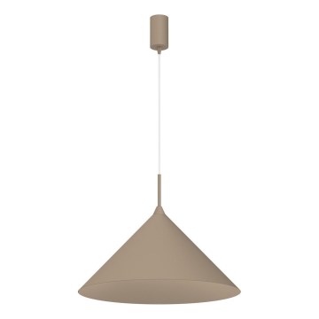 Lámpara colgante con cable CAPITAL 1xGX53/15W/230V Ø 46 cm beige