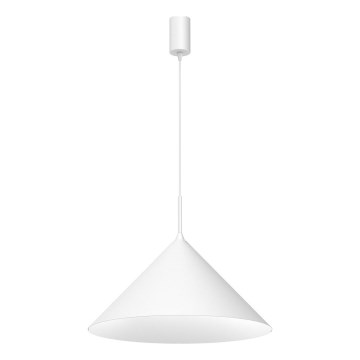 Lámpara colgante con cable CAPITAL 1xGX53/15W/230V Ø 46 cm blanca