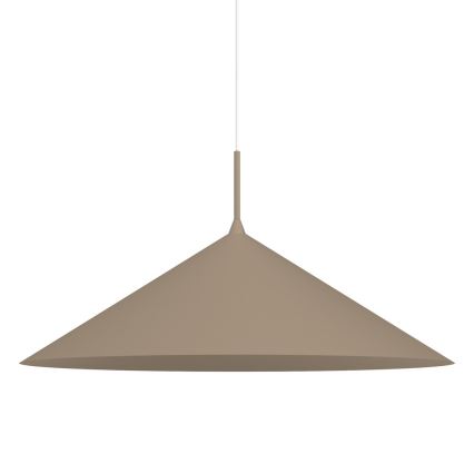 Lámpara colgante con cable CAPITAL 1xGX53/15W/230V Ø 60 cm taupe