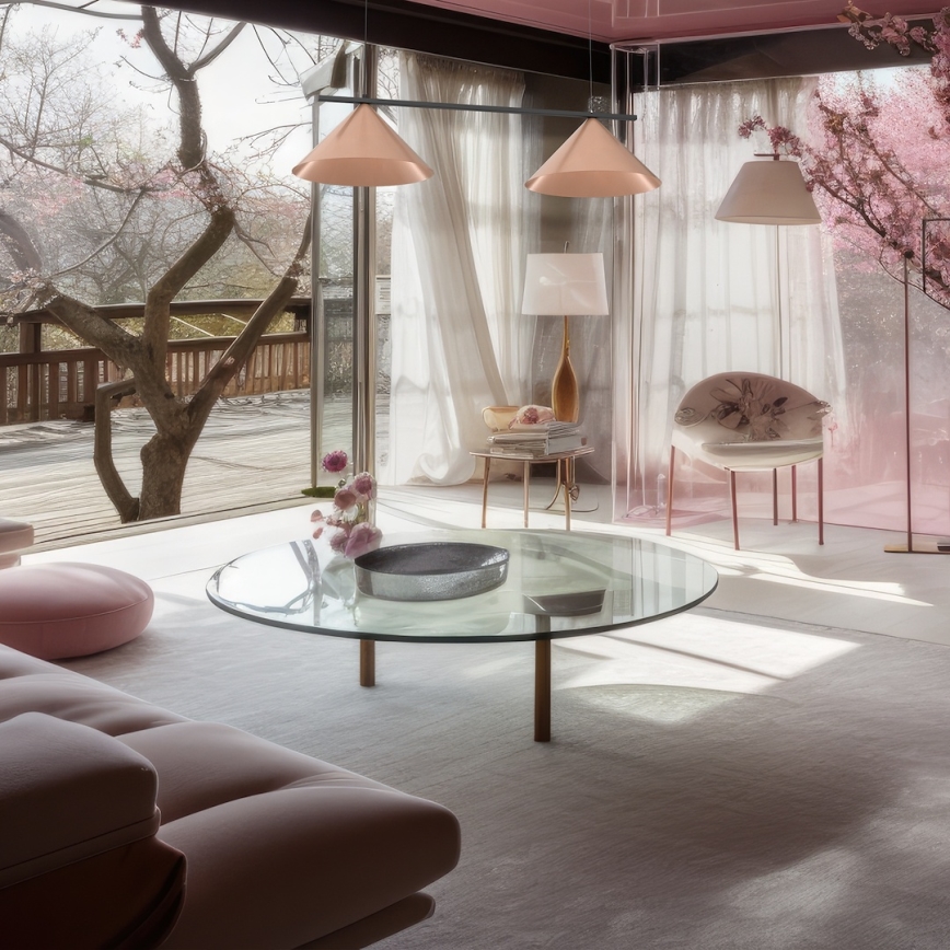 Lámpara colgante con cable CAPITAL 2xGX53/15W/230V oro rosa