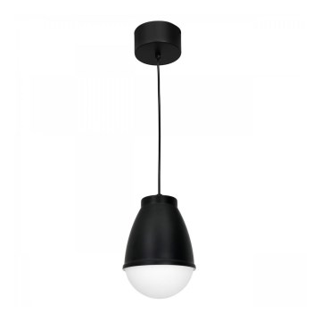 Lámpara colgante con cable CARYON 1xE14/60W/230V negro