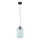 Lámpara colgante con cable ELIO 1xE27/15W/230V azul