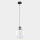 Lámpara colgante con cable ELIO 1xE27/15W/230V