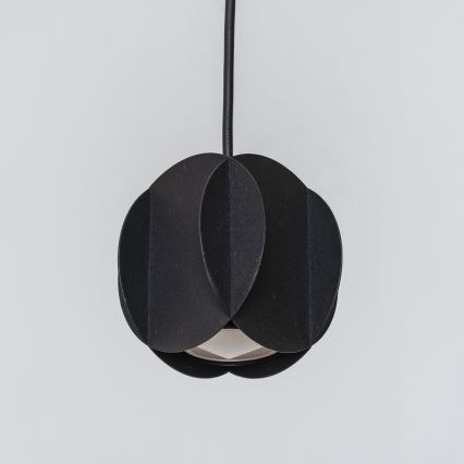 Lámpara colgante con cable GAMBIT 1xGU10/10W/230V negro