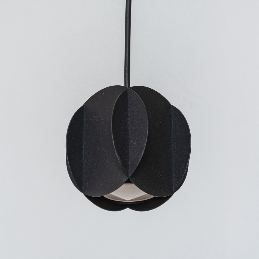 Lámpara colgante con cable GAMBIT 1xGU10/10W/230V negro