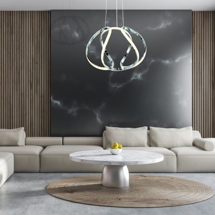 Lámpara colgante con cable GLOBE LED/50W/230V