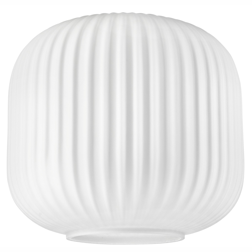 Lámpara colgante con cable HECTOR 1xE27/15W/230V blanca/latón diámetro 20 cm