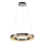 Lámpara colgante con cable JESI LED/35W/230V 3000K Ø 60 cm plateada
