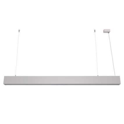 Lámpara colgante con cable LED/55W/230V 3000/4000/6500K 120 cm blanca