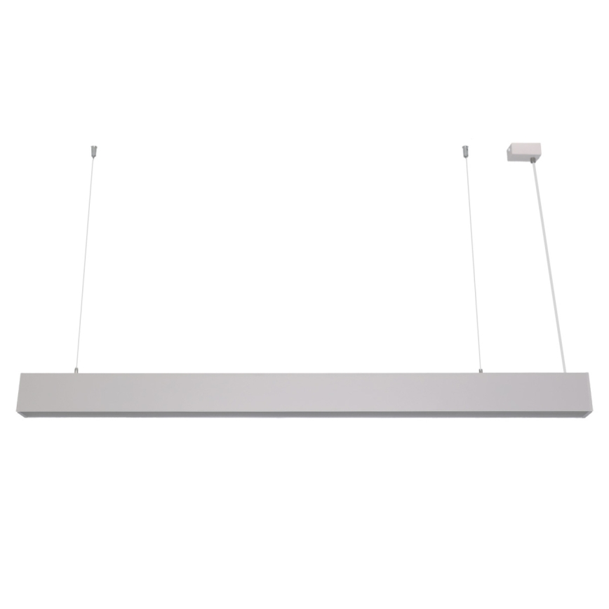 Lámpara colgante con cable LED/55W/230V 3000/4000/6500K 120 cm blanca