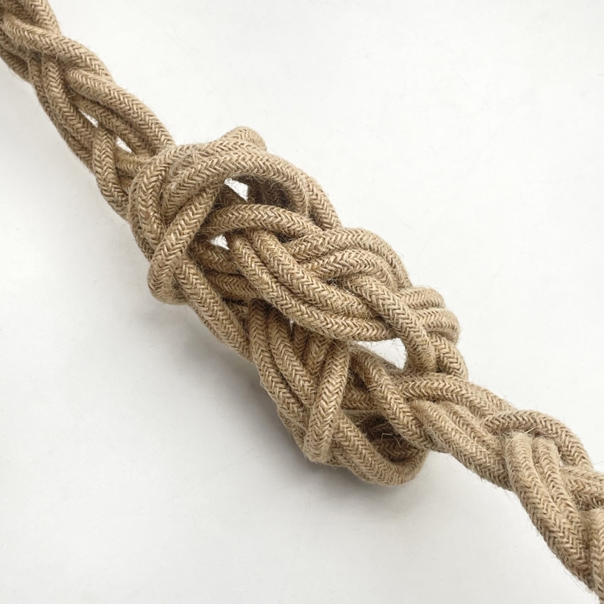 Lámpara colgante con cable LOOMIS 5xE27/15W/230V 130 cm beige/roble