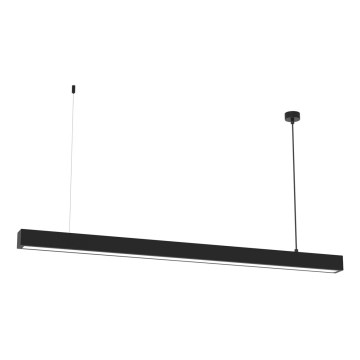 Lámpara colgante con cable LUNGO T8 1xG13/18W/230V negro