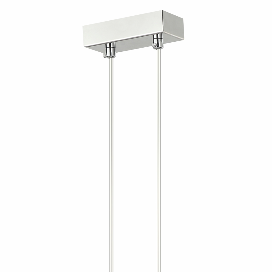 Lámpara colgante con cable MADDIE 6xE14/5W/230V cromo brillante