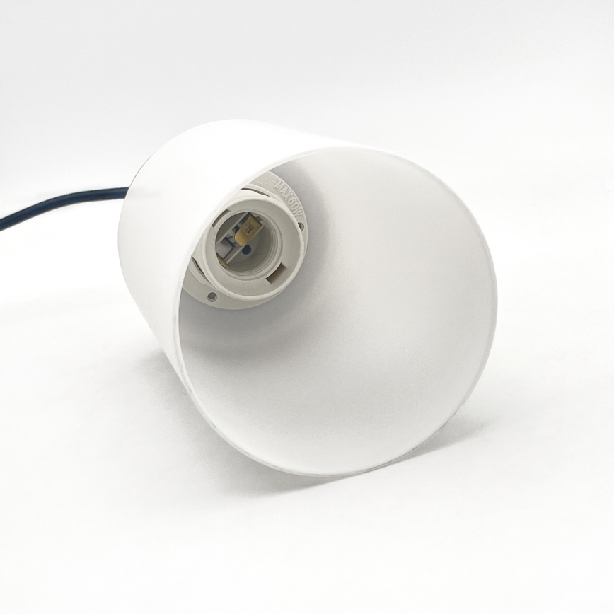 Lámpara colgante con cable MARKUS 4xE27/15W/230V negro/roble