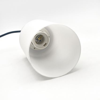 Lámpara colgante con cable MARKUS 5xE27/15W/230V negro/roble