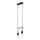 Lámpara colgante con cable ORAZIO 2xE27/60W/230V haya
