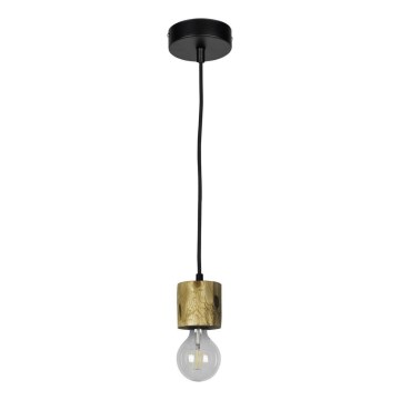 Lámpara colgante con cable PINO 1xE27/60W/230V pino