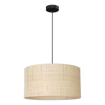 Lámpara colgante con cable RATTAN 1xE27/60W/230V diámetro 40 cm ratán