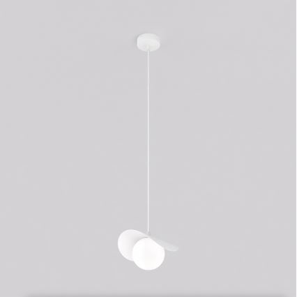 Lámpara colgante con cable RITUAL 1xG9/8W/230V blanca